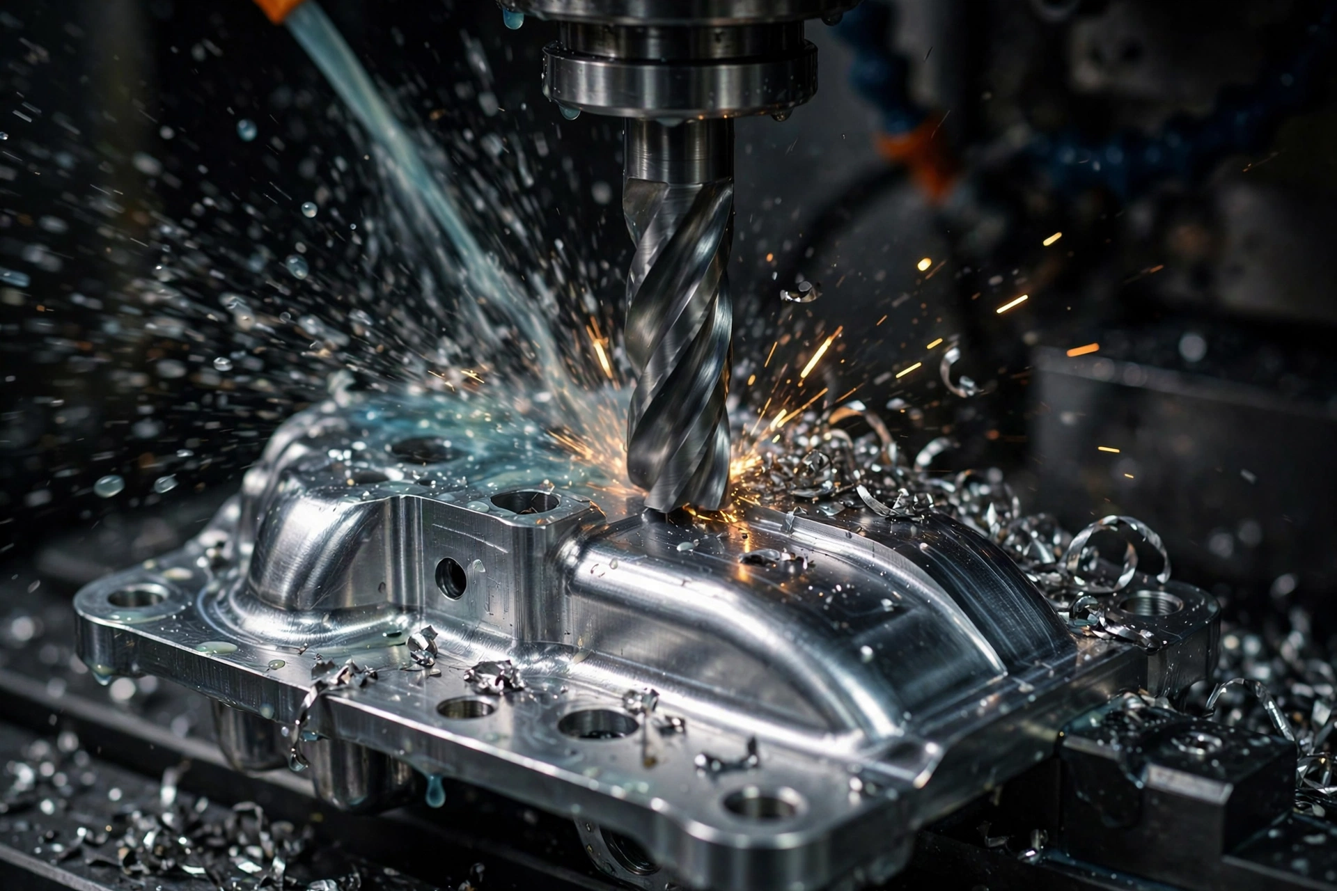 Precision machining on a VMC1160