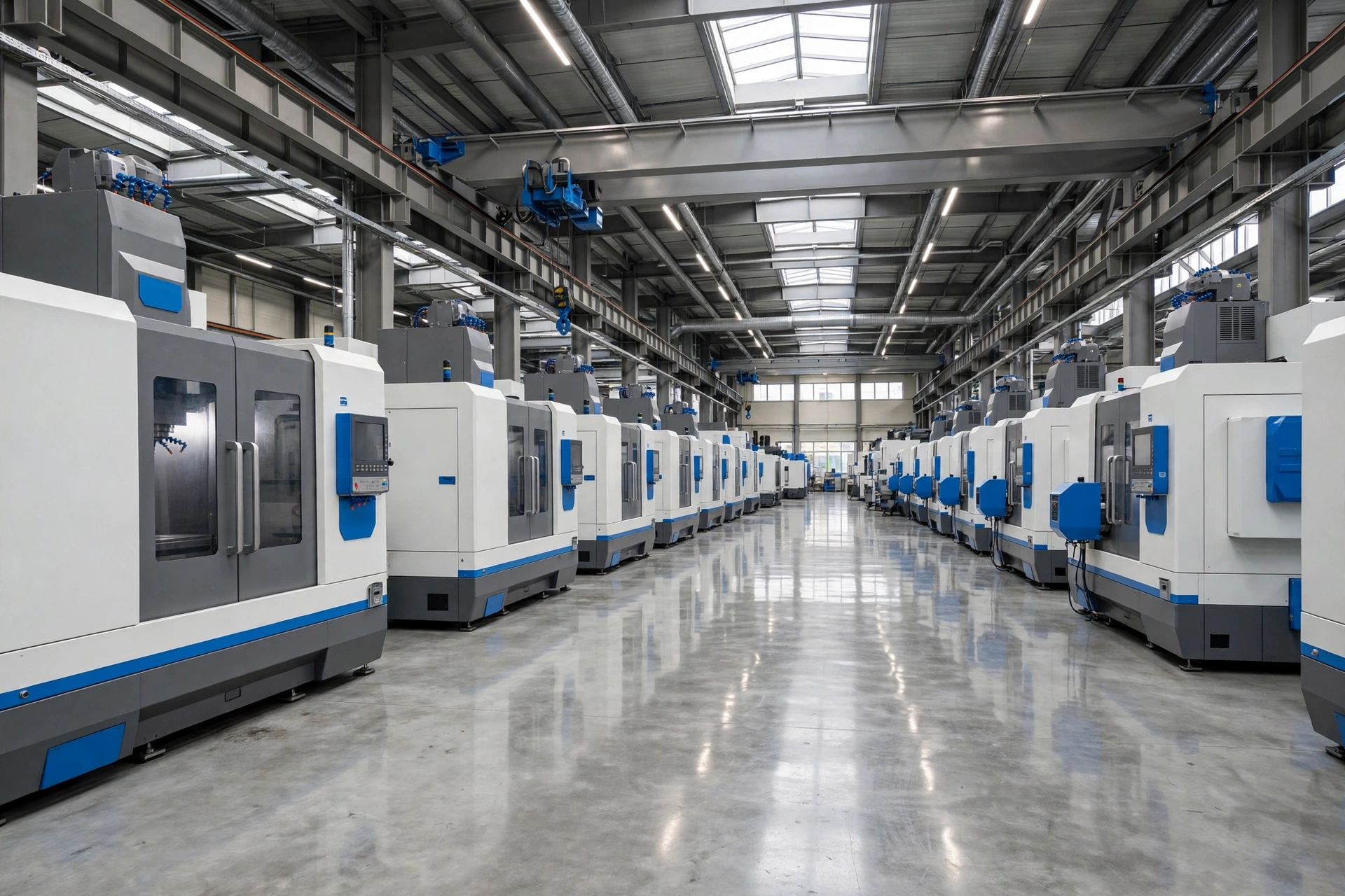 CNC machine tool factory